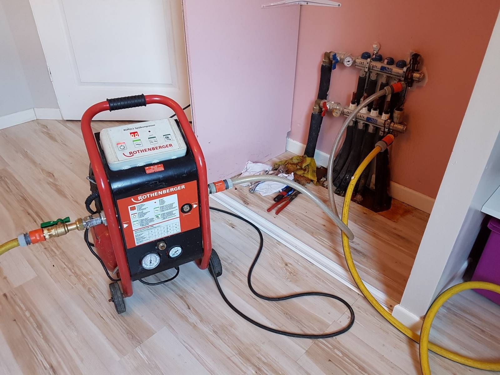 Atakent Vaillant Hermetik Şofben Petek Temizliği